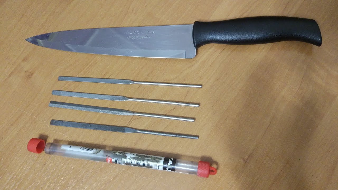 Идеально заточенный нож в домашних условиях