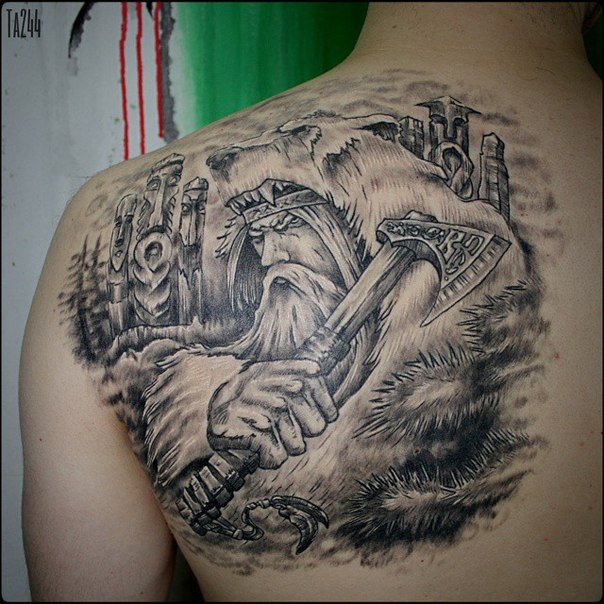 История татуировки народов России