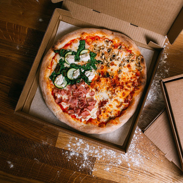 Пергамент залип к пицце - спасаем блюдо