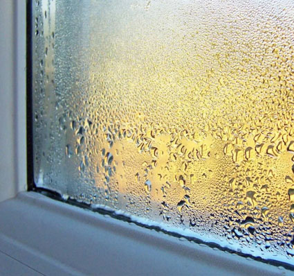 Причины конденсата на окнах в частном доме