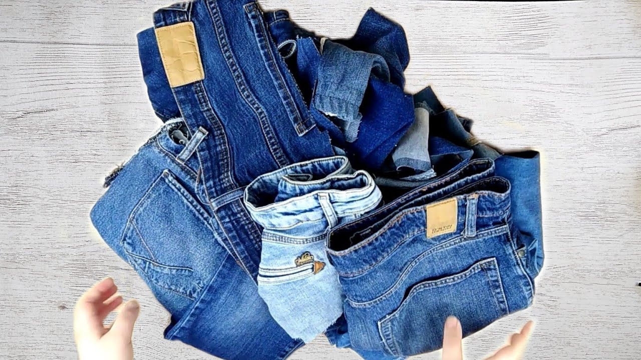 Творческое использование вышивки и аппликации на джинсах