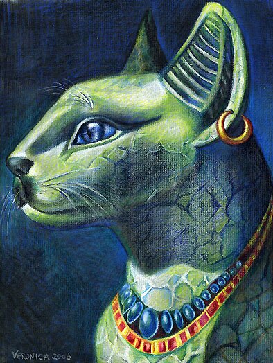 В древнем Египте кошки были особенными